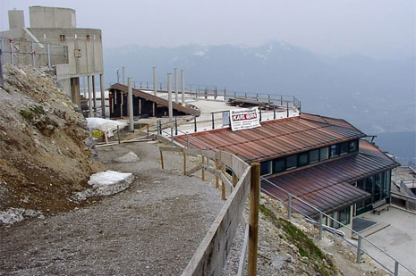 Bauunternehmung-Karl-Gerg-Alpinbaustellen-Brauneck-Bergstation-Bauphase Bauunternehmung-Karl-Gerg-Alpinbaustellen-Brauneck-Bergstation-Bauphase